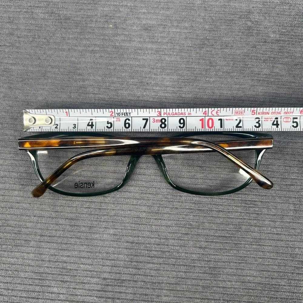 Kensie Luxurious Y2k Eyeglasses Green Tortoise Cat Eye Frames 53-17-135 OL